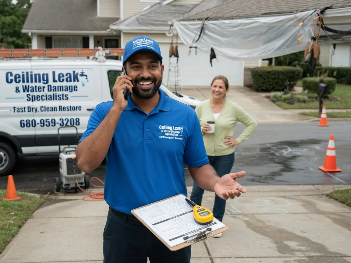Ceiling Leak Cleanup Maryville, TN FAQs